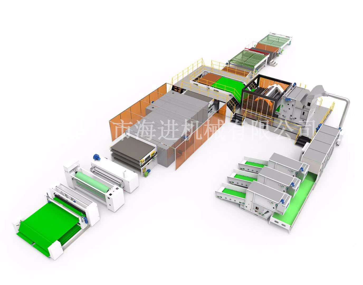HJYZM-硬質(zhì)棉生產(chǎn)線(xiàn)