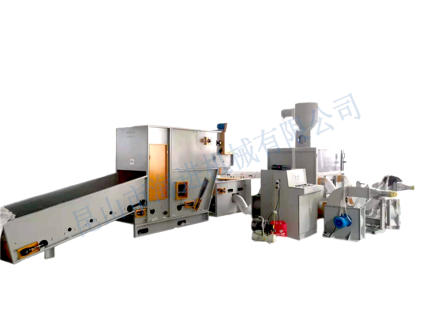 HJCM-500自動沙發(fā)充棉流水線